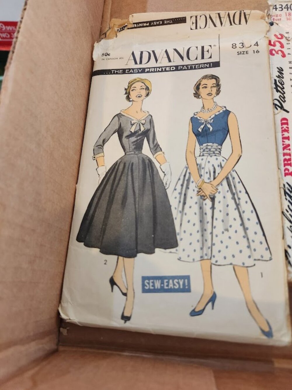 Vintage 1950's patterns , Mens and Womens